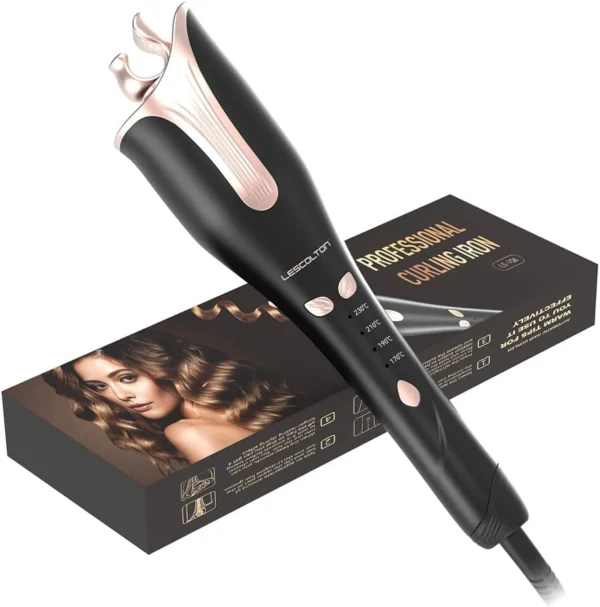 Lescolton Automatic Rotating Hair Curler – Effortless, Salon-Quality Curls at Home - Free Shipping - Image 5