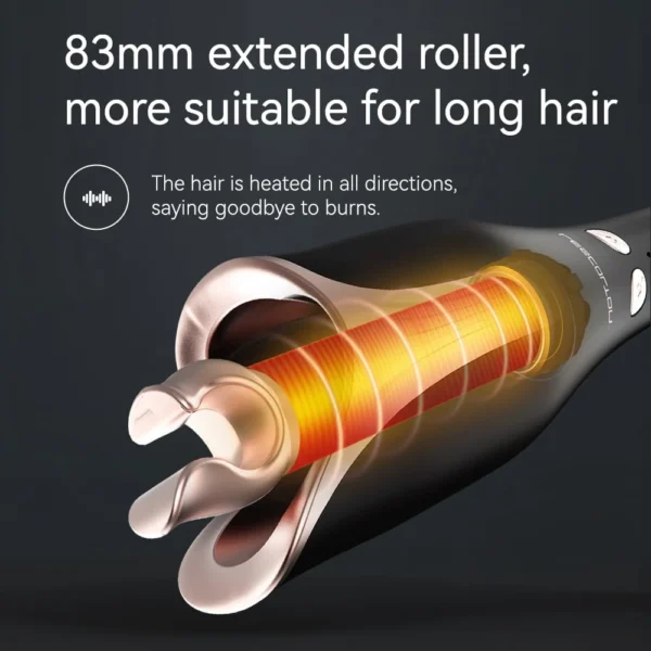 Lescolton Automatic Rotating Hair Curler – Effortless, Salon-Quality Curls at Home - Free Shipping - Image 4