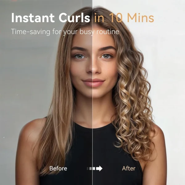 Lescolton Automatic Rotating Hair Curler – Effortless, Salon-Quality Curls at Home - Free Shipping - Image 2