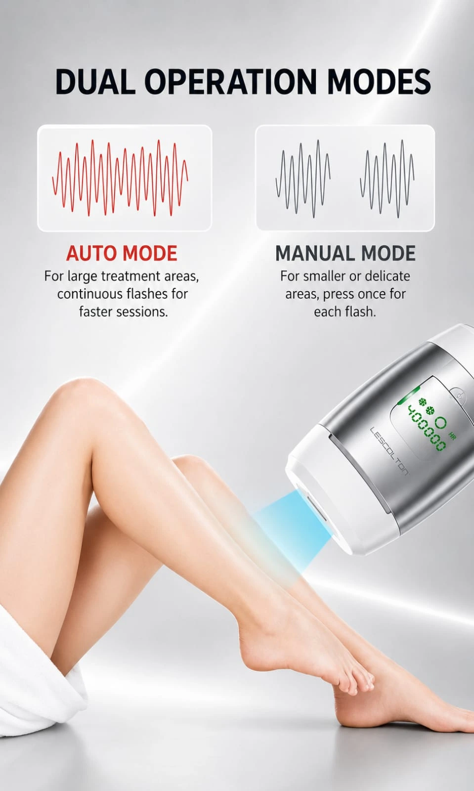 Infinity Sapphire Diamond Blue Laser Hair Removal - Image 3
